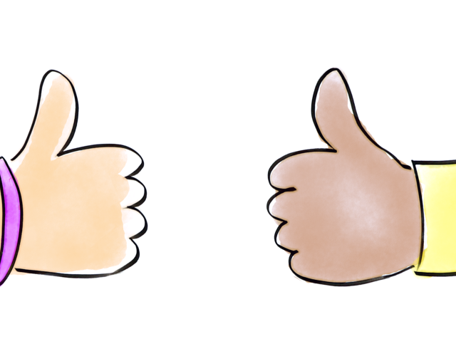 Thumbs up 