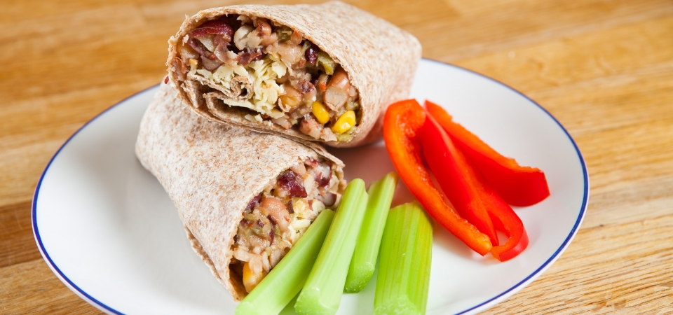 Bean and cheese wraps