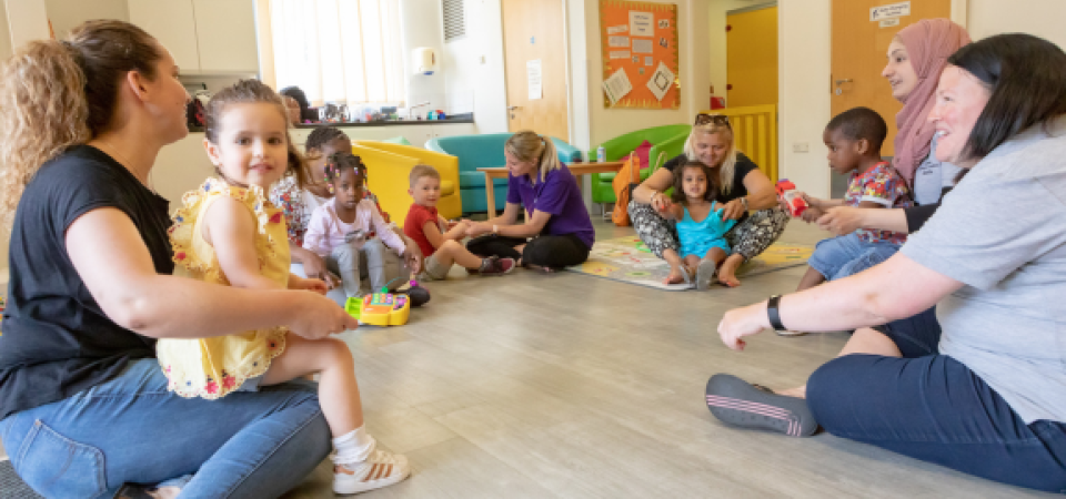 Healthy Families Right from the start Group session