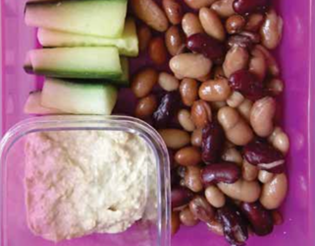 Mixed beans lunchbox