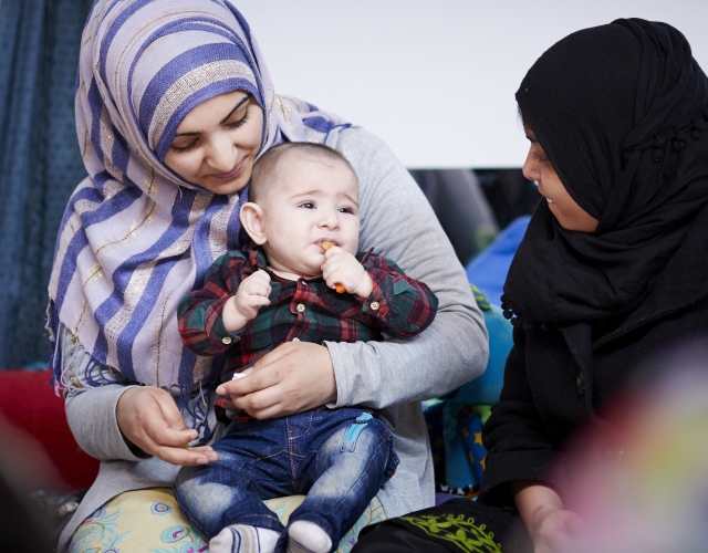 Mum with child