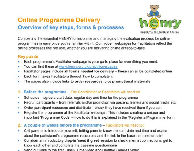key steps
