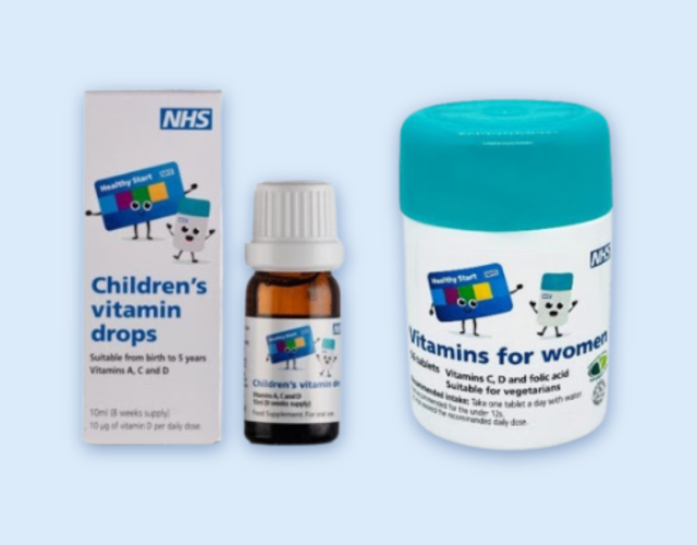 Healthy Start Vitamins packaging
