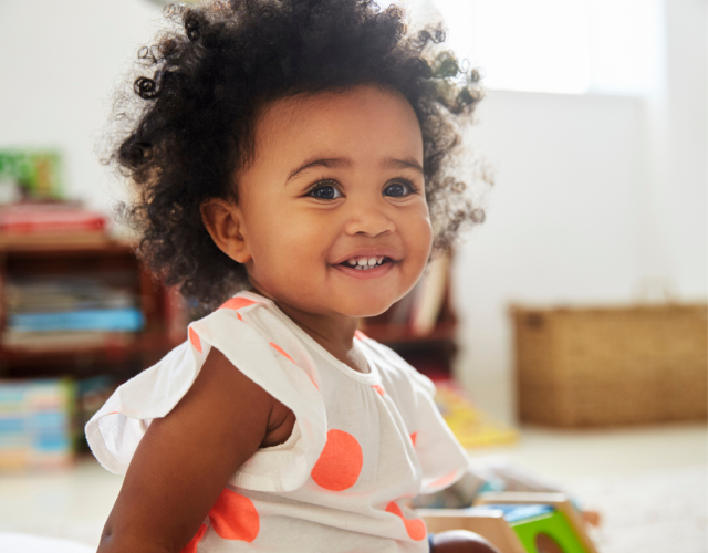 Little African toddler Girl