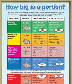 Serving Sizes Chart